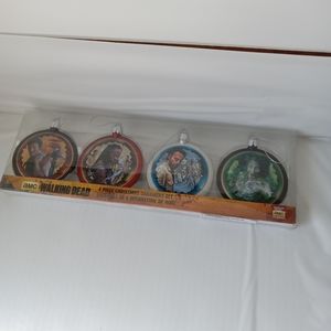The walking dead ornaments set
